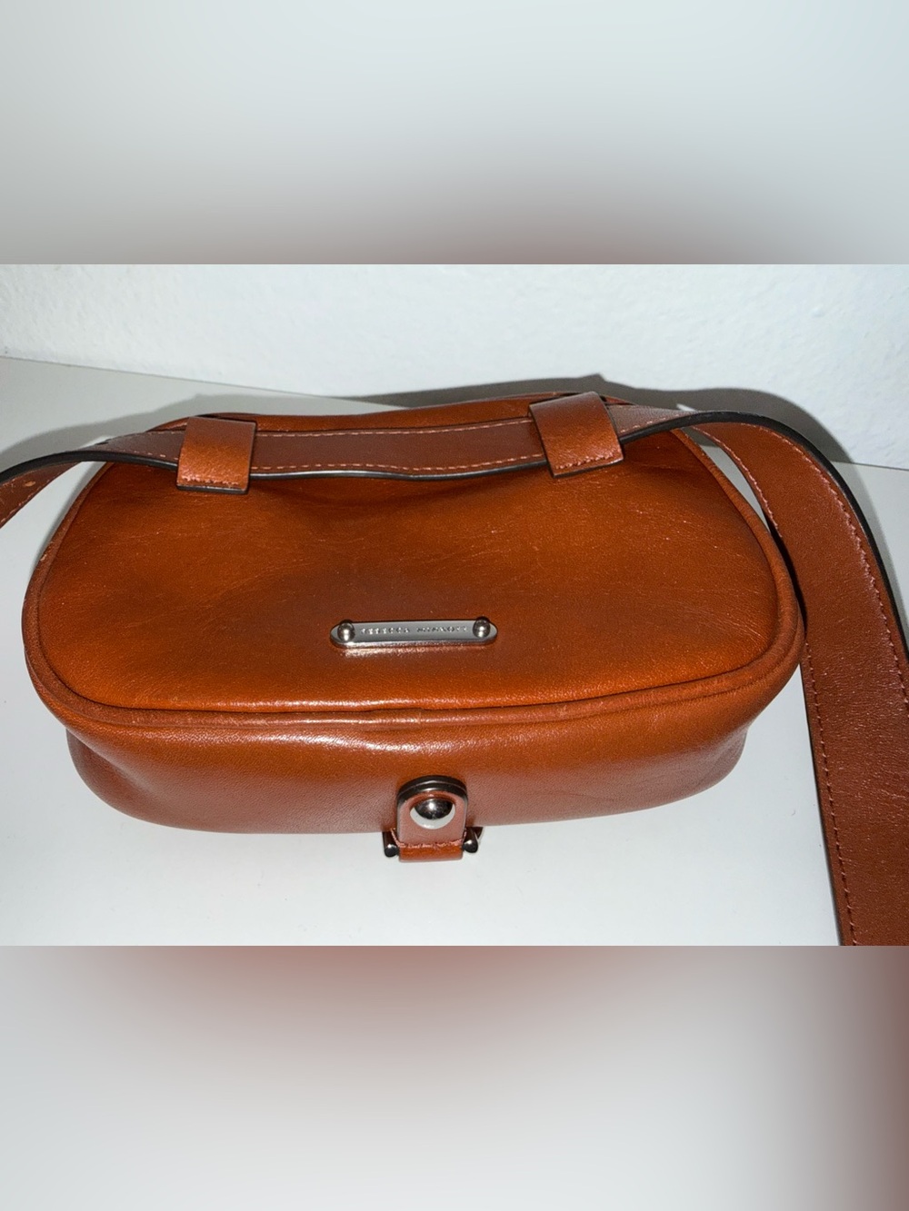 Rebecca Minkoff Blythe Leather Belt Bag - Acorn (Brown/Tan) - Picture 10 of 14